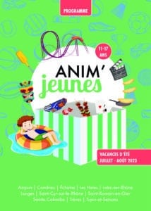 Animjeunes programme été 2023